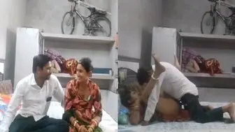 Rajasthani bhabhi sex affair apne young lover sath